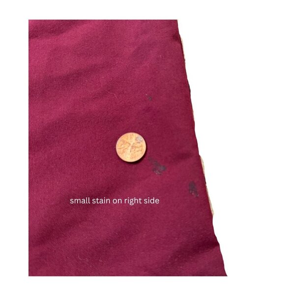 Figs Men's Leon Three-Pocket Scrub Top color burgundy size Small FM1500 - Picture 3 of 6